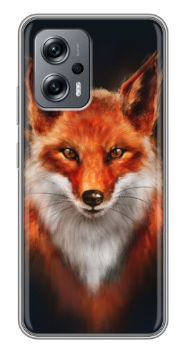 Чехол с печатью "Красивая лиса" для Xiaomi POCO X4 GT