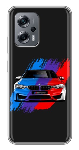 Чехол с принтом "Красочный BMW" для Xiaomi POCO X4 GT