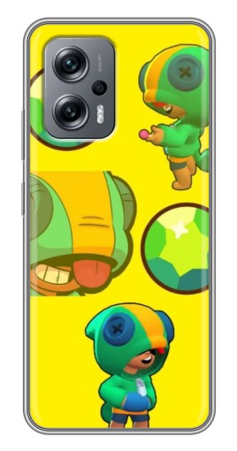 Чехол с картинкой "Кристалл и Леон" для Xiaomi POCO X4 GT