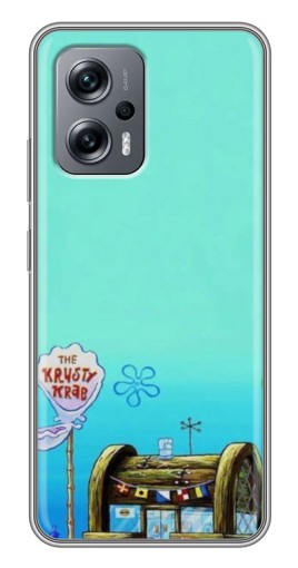 Чехол с картинкой "Krusty Krab" для Xiaomi POCO X4 GT