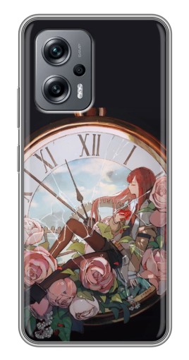 Чехол с принтом "Курису  в часах" для Xiaomi POCO X4 GT