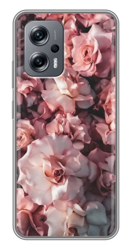 Чехол с печатью "Куст роз" для Xiaomi POCO X4 GT