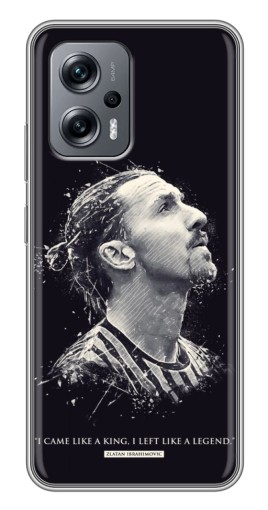 Чехол с печатью "Легенда Ибрагимович" для Xiaomi POCO X4 GT