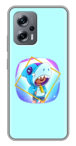 Чехол с принтом "Леон Акула" для Xiaomi POCO X4 GT