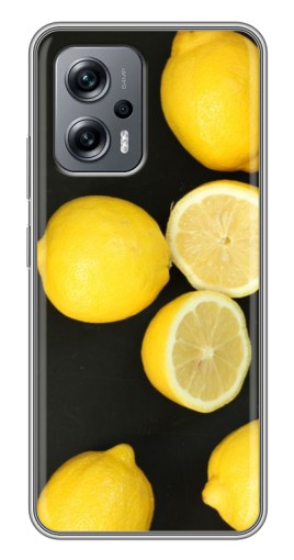 Чехол с принтом "Лимонный стиль" для Xiaomi POCO X4 GT