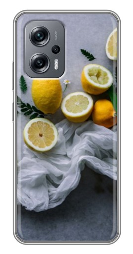 Силиконовый чехол с изображением "Лимонное настроение" для Xiaomi POCO X4 GT