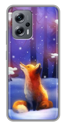 Чехол с принтом "Лисичка в лесу" для Xiaomi POCO X4 GT