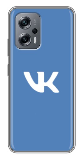 Чехол с печатью "Лого ВК" для Xiaomi POCO X4 GT