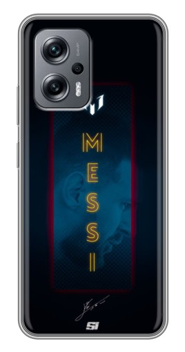Чехол с принтом "Логотип Месси" для Xiaomi POCO X4 GT