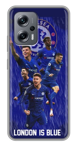 Чехол с печатью "London is Blue" для Xiaomi POCO X4 GT