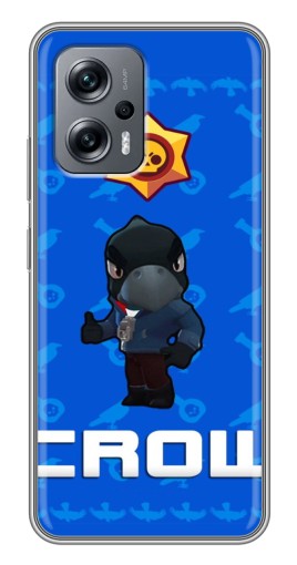 Чехол с печатью "Медаль Crow" для Xiaomi POCO X4 GT