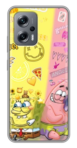 Чехол с печатью "Модный разговор" для Xiaomi POCO X4 GT