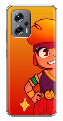 Силиконовый чехол с изображением "Мультяшная Амбер" для Xiaomi POCO X4 GT