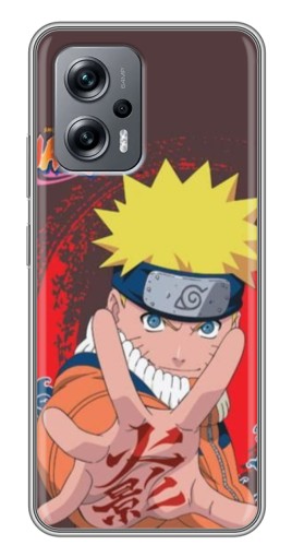 Чехол с принтом "Naruto атакует" для Xiaomi POCO X4 GT