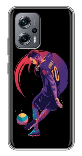 Чехол с картинкой "Неймар Финты" для Xiaomi POCO X4 GT