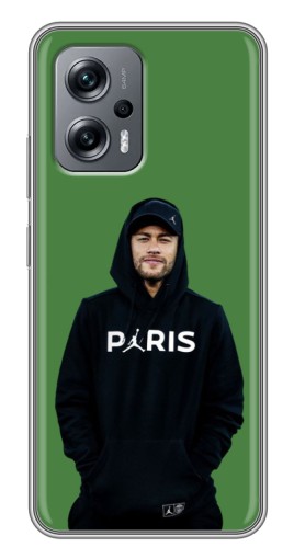 Чехол с картинкой "Неймар Paris" для Xiaomi POCO X4 GT