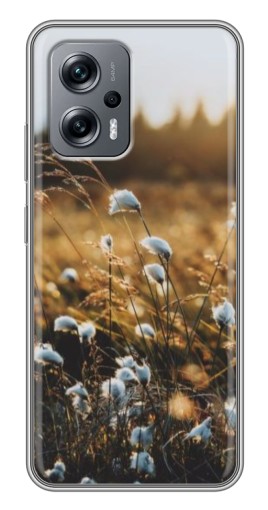 Чехол с печатью "Нежные полевые цветы" для Xiaomi POCO X4 GT