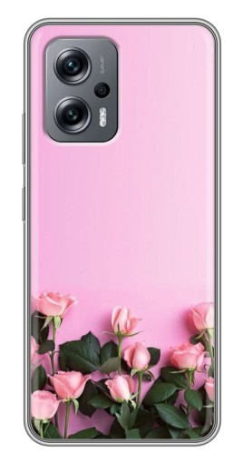 Чехол с печатью "Нежные розы" для Xiaomi POCO X4 GT