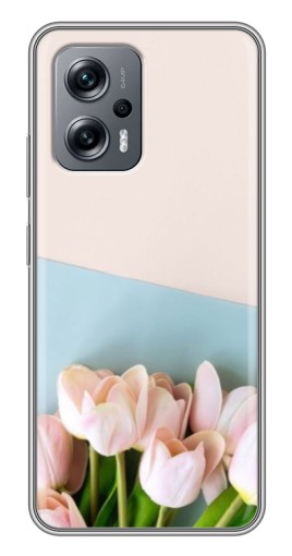 Чехол с печатью "Нежные тюльпаны" для Xiaomi POCO X4 GT