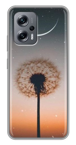Чехол с картинкой "Ночной одуванчик" для Xiaomi POCO X4 GT