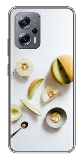 Чехол с картинкой "Обед из дынь" для Xiaomi POCO X4 GT