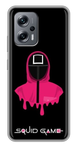 Силиконовый чехол с изображением "Охранник с Квадратом" для Xiaomi POCO X4 GT