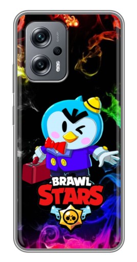 Чехол с картинкой "Пингвин с игры" для Xiaomi POCO X4 GT