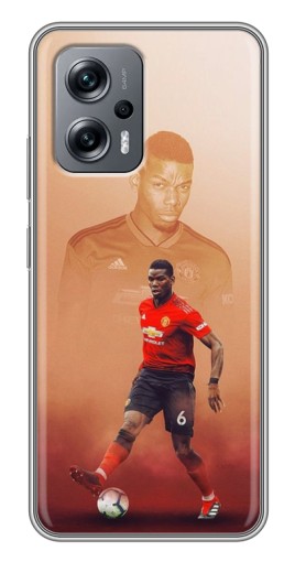 Силиконовый чехол с изображением "Pogba с Манчестера" для Xiaomi POCO X4 GT