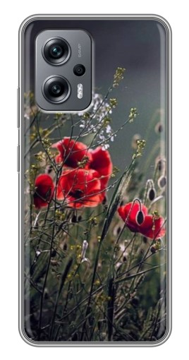 Чехол с картинкой "Поле цветов" для Xiaomi POCO X4 GT