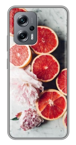 Чехол с принтом "Половинки грейпфрутов" для Xiaomi POCO X4 GT