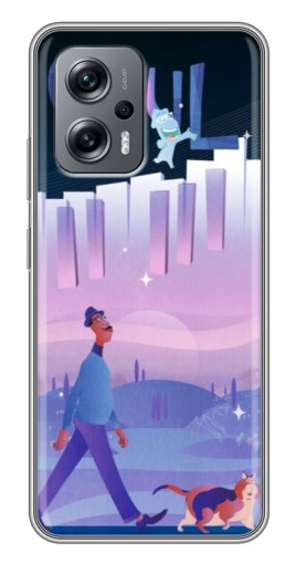 Чехол с печатью "Постер к мультику" для Xiaomi POCO X4 GT