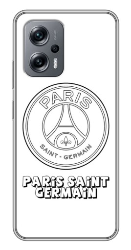 Чехол с печатью "PSG логотип" для Xiaomi POCO X4 GT