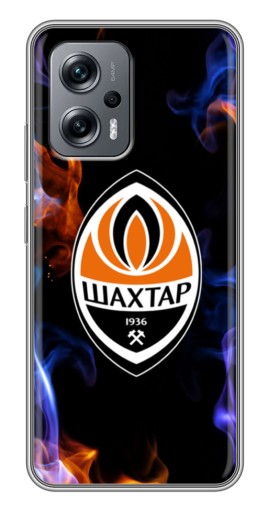 Силиконовый чехол с изображением "Шахтер в огне" для Xiaomi POCO X4 GT