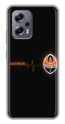Чехол с принтом "Шахтер в сердце" для Xiaomi POCO X4 GT