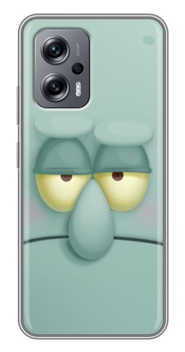 Чехол с печатью "Сквидвард" для Xiaomi POCO X4 GT