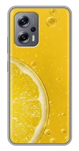 Силиконовый чехол с изображением "Сочный лимон" для Xiaomi POCO X4 GT