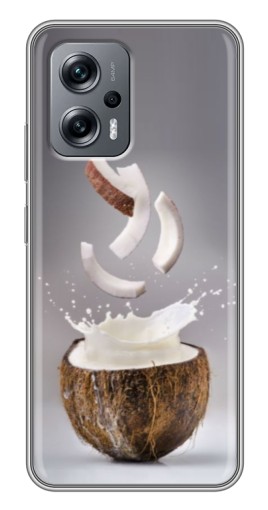 Чехол с печатью "Стакан кокоса" для Xiaomi POCO X4 GT
