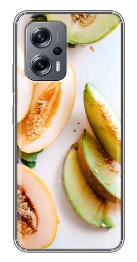 Чехол с принтом "Свежие дыньки" для Xiaomi POCO X4 GT