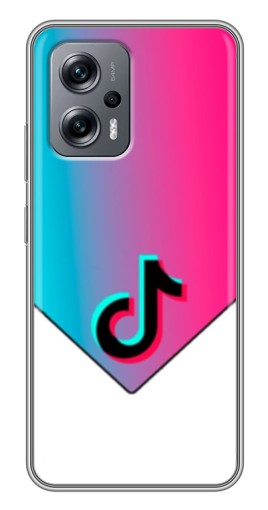 Чехол с печатью "Tiktok Logo" для Xiaomi POCO X4 GT