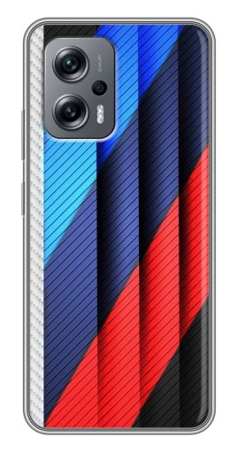Чехол с принтом "Цвета лого БМВ" для Xiaomi POCO X4 GT