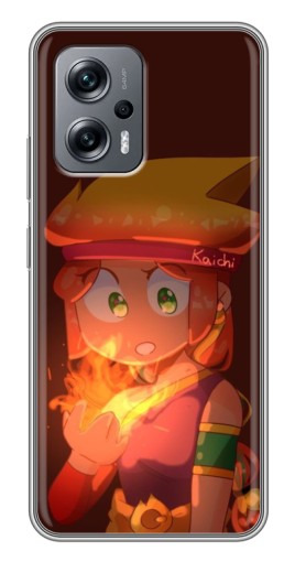 Чехол с картинкой "Удивлённая Амбер" для Xiaomi POCO X4 GT