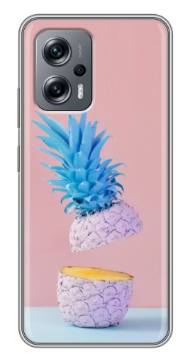 Силиконовый чехол с изображением "Яркий ананас" для Xiaomi POCO X4 GT