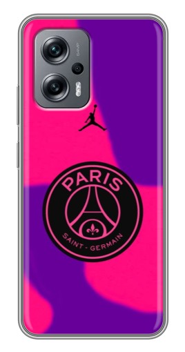 Чехол с принтом "Яркий лого PSG" для Xiaomi POCO X4 GT