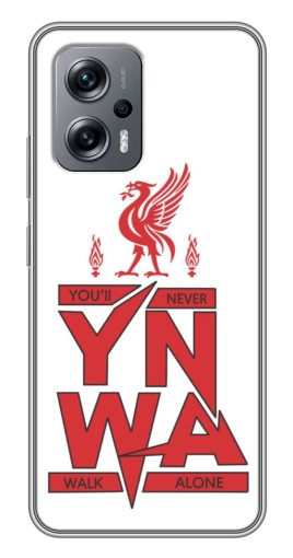 Чехол с печатью "YNWA" для Xiaomi POCO X4 GT