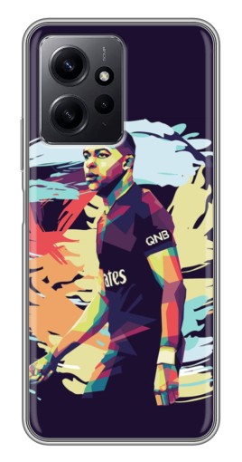 Чехол с картинкой "ART Mbappe" для Xiaomi Redmi Note 12