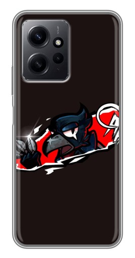 Чехол с печатью "Ассасин Ворон" для Xiaomi Redmi Note 12