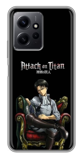 Чехол с картинкой "Атака на Титанов" для Xiaomi Redmi Note 12