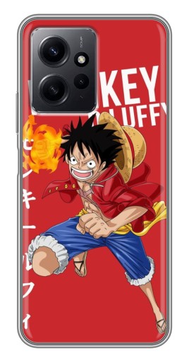 Чехол с печатью "Атакующий D Luffy" для Xiaomi Redmi Note 12