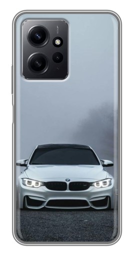Чехол с картинкой "БМВ в тумане" для Xiaomi Redmi Note 12