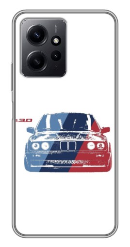 Силиконовый чехол с изображением "BMW e30" для Xiaomi Redmi Note 12